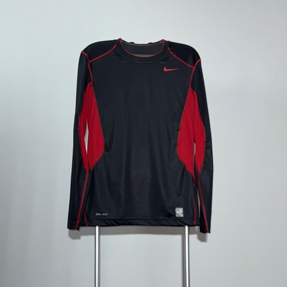 Nike Men's Black Long Sleeve Shirt Size S
